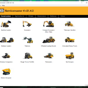 JCB ServiceMaster 4 v21.4.2 is a powerful diagnostic software for trucks and machinery. It offers advanced capabilities for calibration and troubleshooting JCB equipment, including construction and agriculture machinery. With a user-friendly interface and a wide range of features, it is a valuable tool for professionals in various sectors. Combining editing, data viewing, and troubleshooting functions, JCB ServiceMaster 4 is essential for efficient maintenance and servicing. With broad compatibility and reliable performance, it stands out as a top choice in the industry.DOWNLOAD JCB ServiceMaster 4 v21.4.2 [05.2021] Diagnostic Software